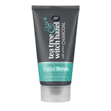 BOOTS CHARCOL FACIAL WASH INFUSED WITH TEA TREE & WITCH HAZEL - 150ml - dermatologists.pk