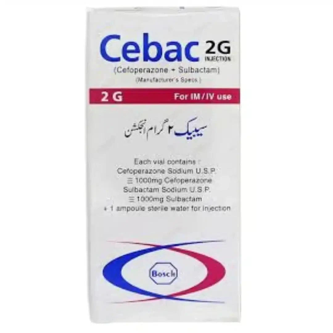 Cebac Im/Iv Injection 1G (1 Box = 1 Injection)
