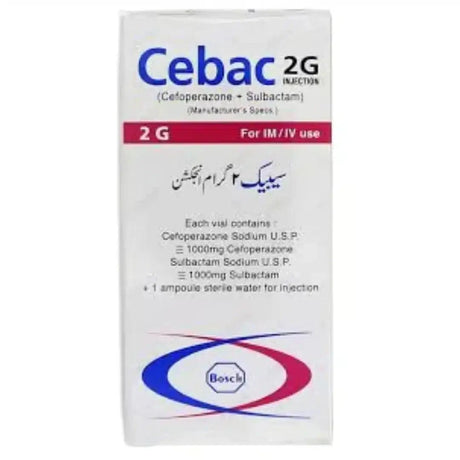 Cebac Im/Iv Injection 1G (1 Box = 1 Injection)