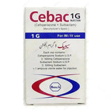 Cebac IM/IV Injection 2g