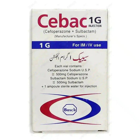 Cebac Injection 2g 