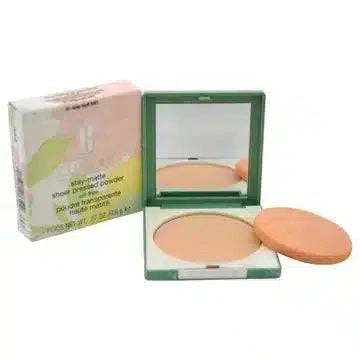 CLINIQUE STAY MATTE SHEER PRESSED POWDER IN SHADE NO. 01 STAY BUFF