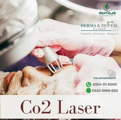 Co2 laser skin treatment 