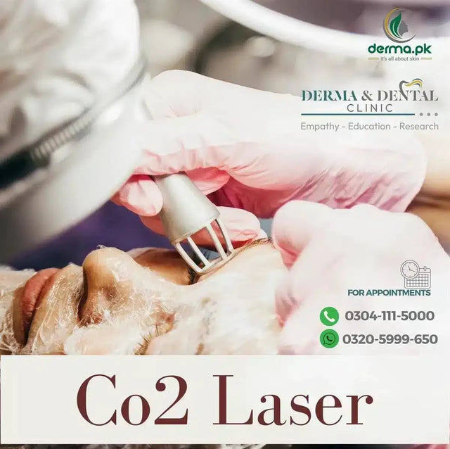 Co2 laser skin treatment 