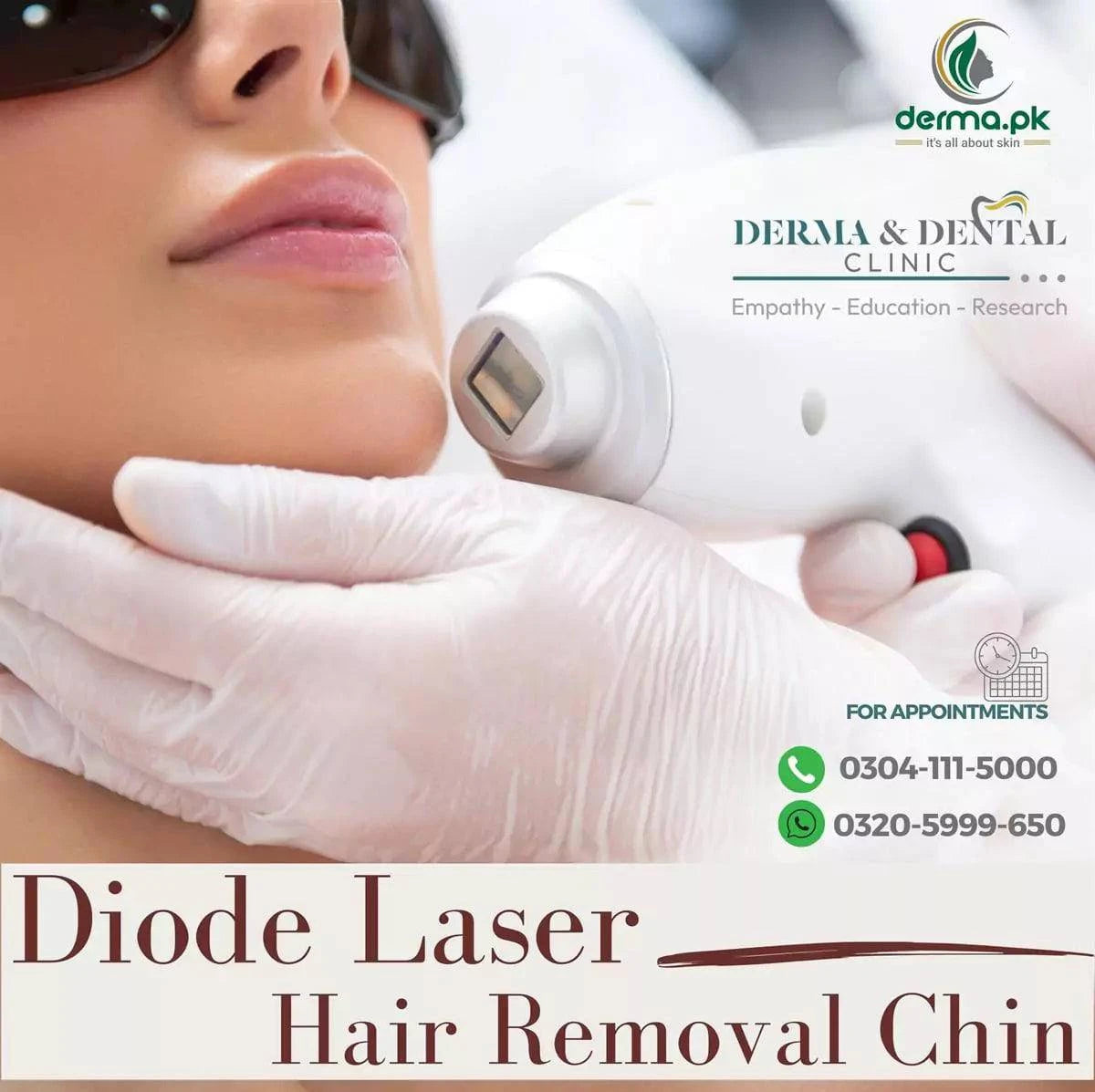  Diode Laser Hair Removal treatment 