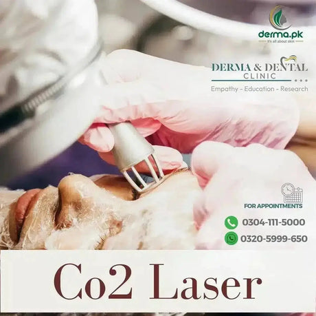Skin laser treatment at derma and dental 