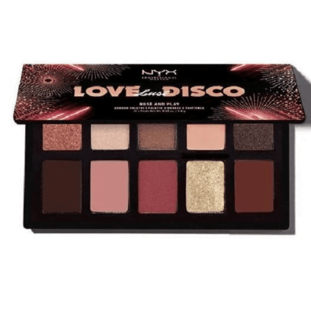 NYX LOVE LUST DISCO FOIL PLAY 6-COLOR EYE SHADOW PALLETE