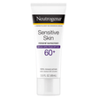 NEUTROGENA SENSITIVE SKIN MINERAL SUNSCREN SPF 60+ 88ml