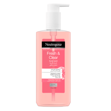 NEUTROGENA FRESH PINK GRAPEFRUIT FACIAL WASH 200ml