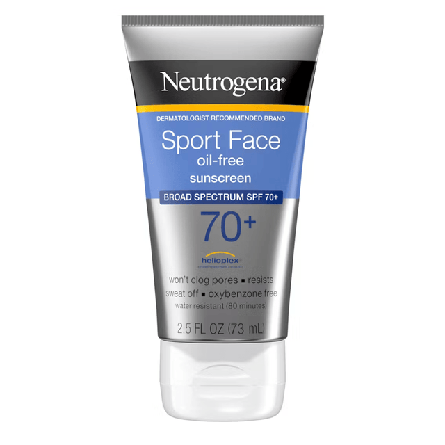 NEUTROGENA SPORT FACE SUNBLOCK SPF 70+ (OIL-FREE BROAD SPECTRUM) 73ml