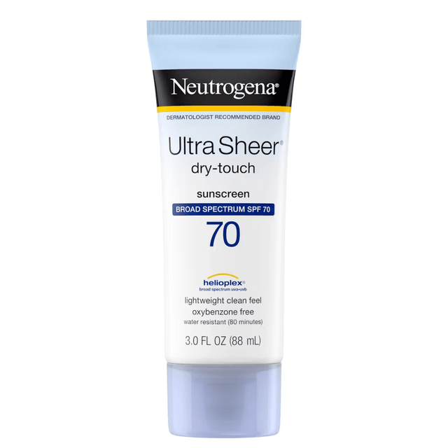 NEUTROGENA ULTRA SHEER SPF 70 SUNSCREEN 88ml