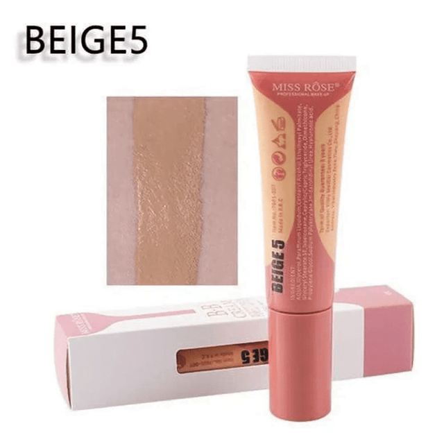 MISS ROSE BB CREAM PERFECT COVER SPF 42 PA+++ BEIGE 5 40g