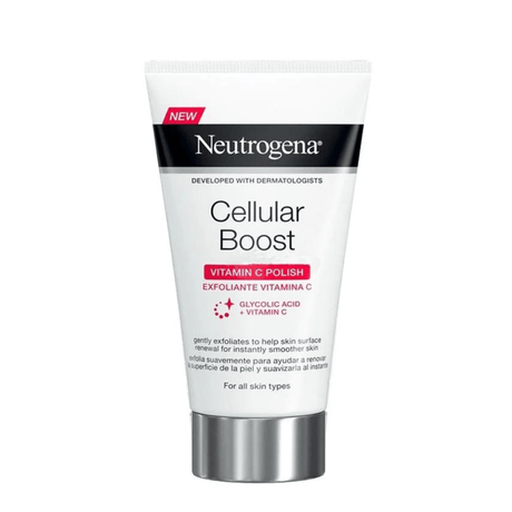 NEUTROGENA CELLULAR BOOST VITAMIN C EXFOLIATING SCRUB 75ml