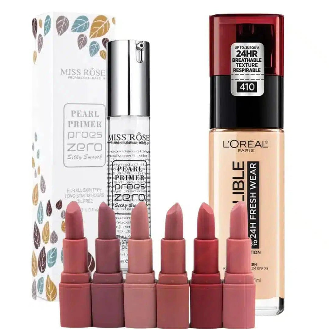 Flawless Face Combo: L'Oreal Infallible Foundation