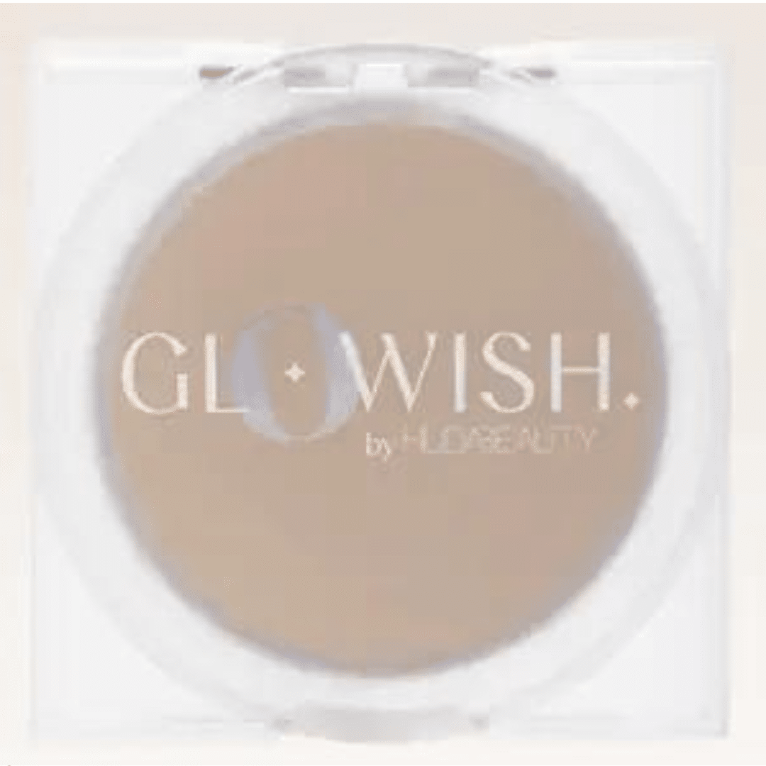 HUDA BEAUTY GLOWISH LUMINOUS PRESSE POWDER IN SHADE #02 FAIR LIGHT 10G