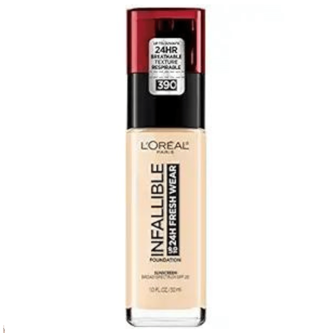 LOREAL INFALLIBLE FRESH WEAR FOUNDATION SNOW SHADE 30ml