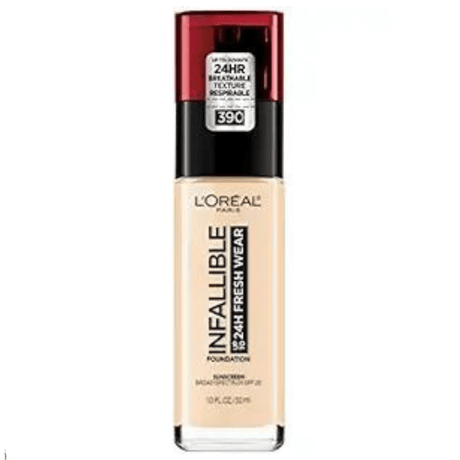 LOREAL INFALLIBLE FRESH WEAR FOUNDATION SNOW SHADE 30ml