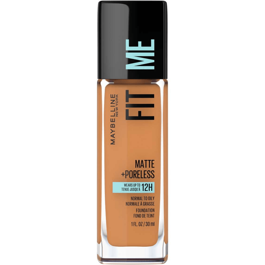 FIT ME MATTE PORELESS FOUNDATION BY MAYBELLINE FOR NORMAL TO OILY SKIN IN THE SHADE 118 30ml