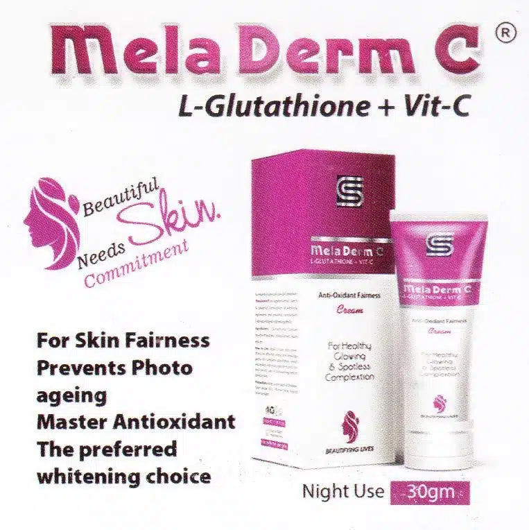 Meladerm Cream for spotless radiant skin - dermatologists.pk