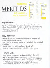 MERIT DS ANTI DANDRUFF AND HAIR REJUVENATOR SHAMPOO 150ml - dermatologists.pk