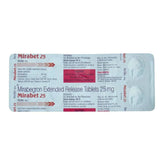 Mirabet Tablets 25mg (20 Tablets) - Overactive Bladder Treatment - derma.pk