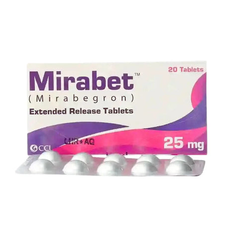 Mirabet Tablets 25mg