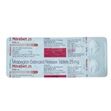 Mirabet Tablets 25mg (20 Tablets) - Overactive Bladder Treatment - derma.pk