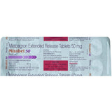 Mirabet Tablets 50mg (20 Tablets) - Overactive Bladder Treatment - derma.pk