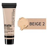 MISS ROSE MATTE WEAR LIQUID FOUNDATION IN BEIGE 2 - 37ml
