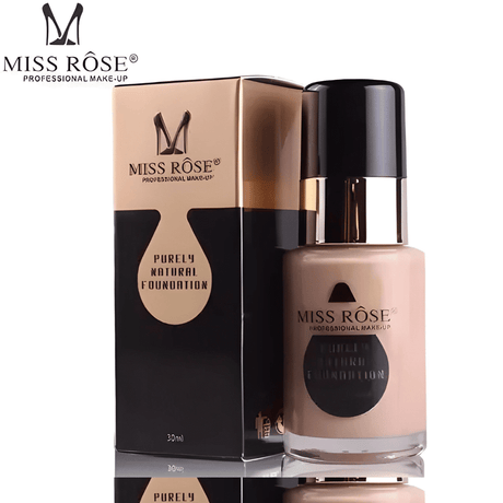 MISS ROSE PROFESSIONAL NATURAL FOUNDATION IN IVORY6 - 30ml