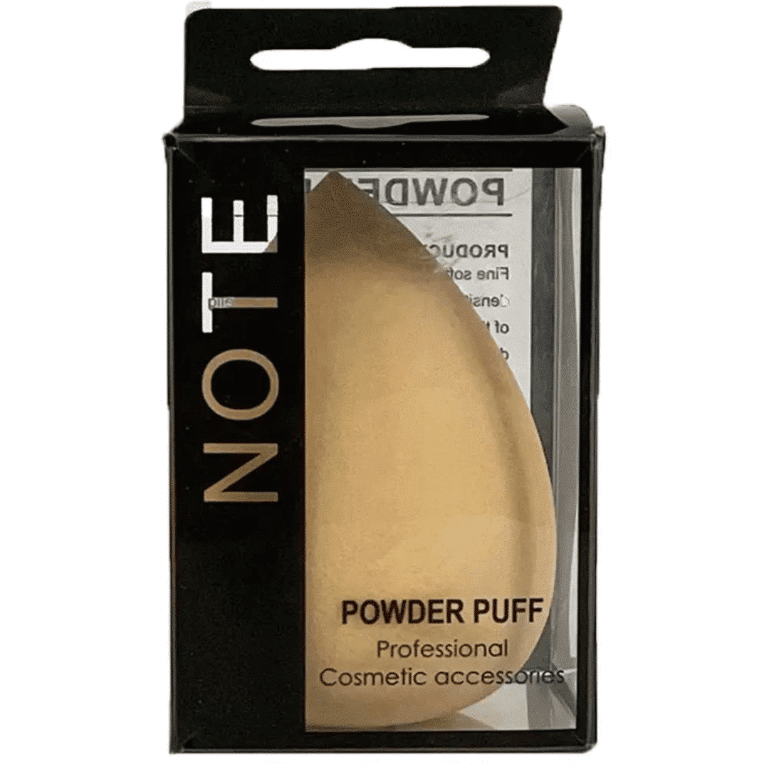 NOTE POWDER PUFF