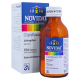 Novidat 60ml Suspension – Ciprofloxacin HCl 250mg/5ml