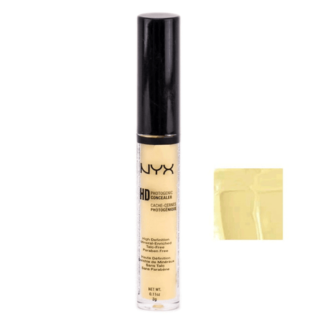 NYX HD STUDIO PHOTOGENIC CONCEALER IN CW 01 YELLOW