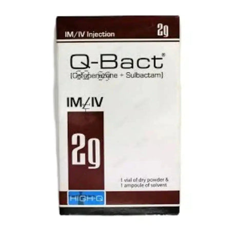 Q-Bact Injection 2g (1 Box = 1 Injection)