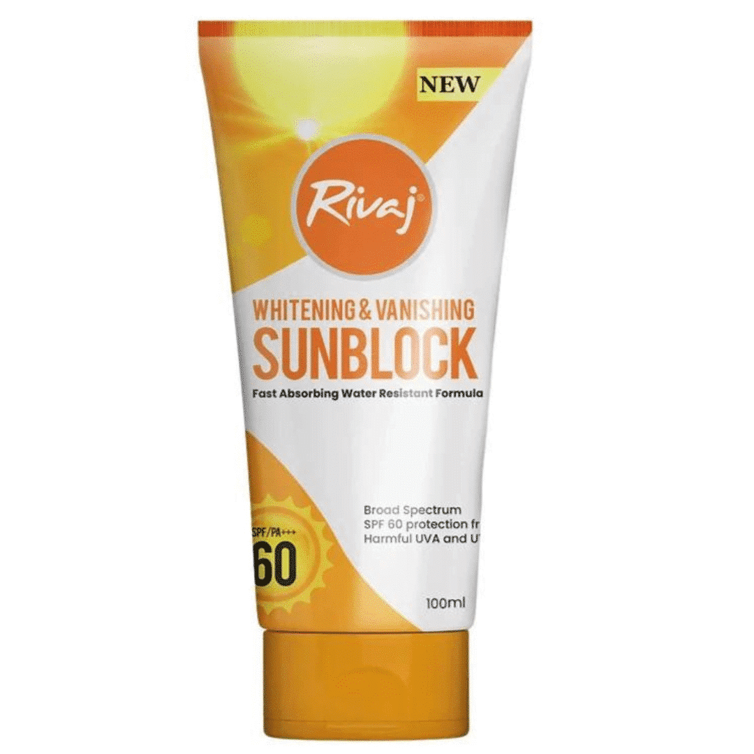 Rivaj UK Brightening Sunscreen SPF 60+++ 100ml