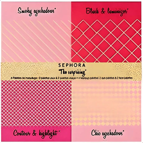 SEPHORA QUARTET: 2 EYE PALETTE & 2 FACE PALETTE
