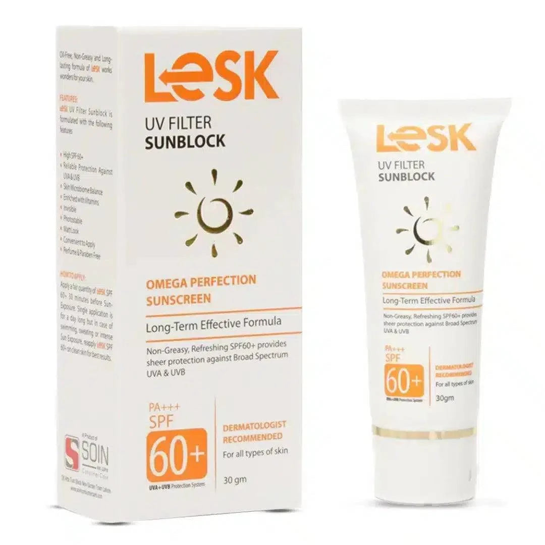 Soin lesk uv filter sunblock