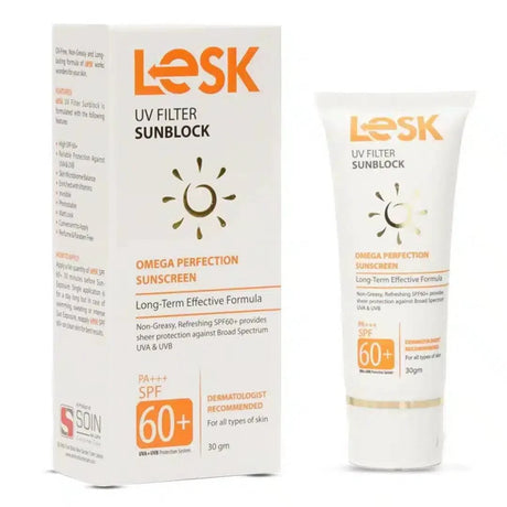 Soin lesk uv filter sunblock