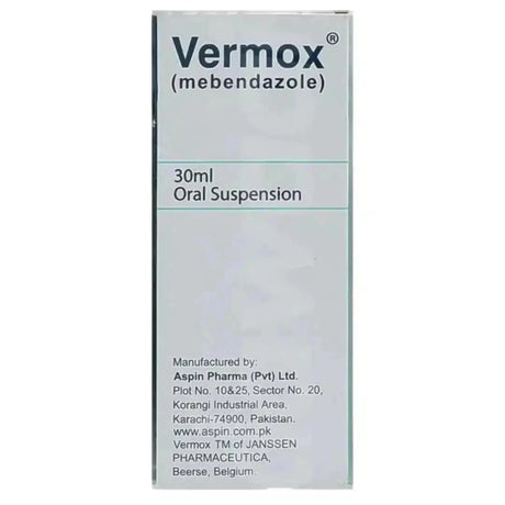 Vermox 30ml Oral Suspension 