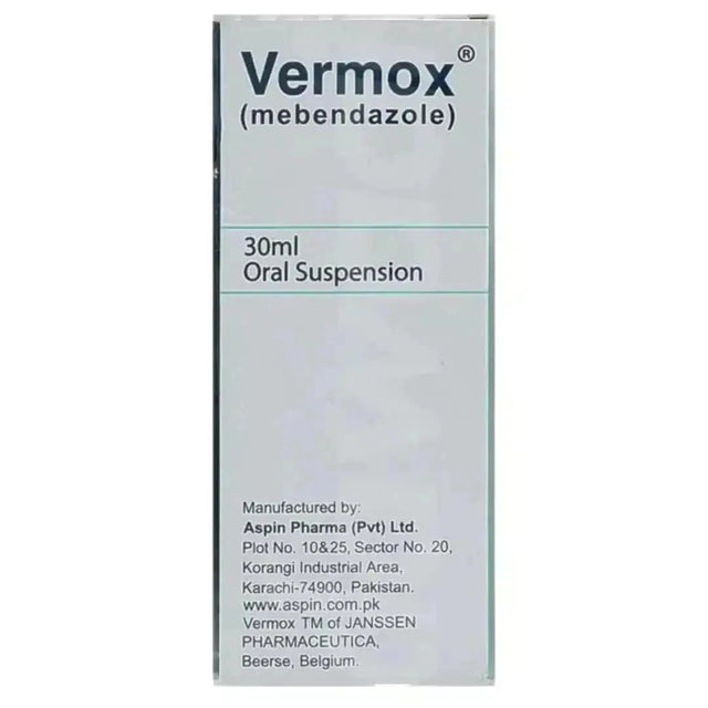 Vermox 30ml Oral Suspension 
