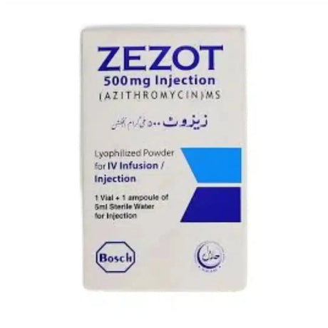 Zezot IV Injection 500Mg (1 Box = 1 Injection)