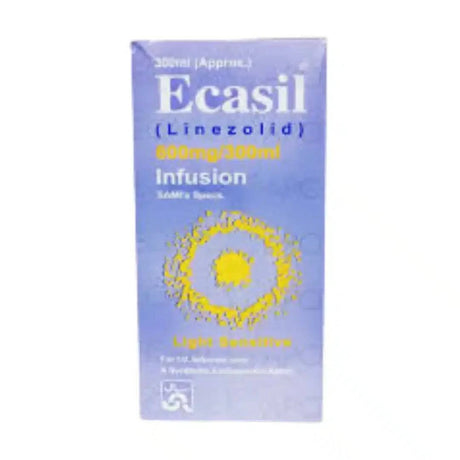 Ecasil IV Injection – 600mg Linezolid for Advanced Care