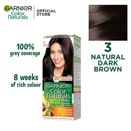 Dark Brown Garnier Hair Color