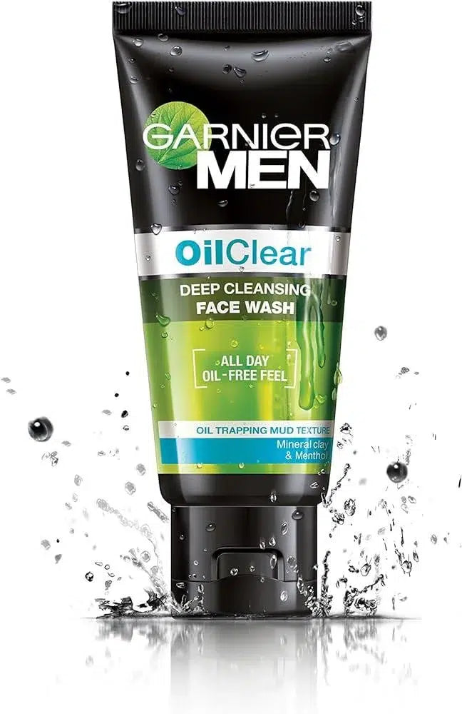 Garnier Skin Cleanser for Oily Skin - Deep Cleansing Face Wash 100ml - dermatologists.pk