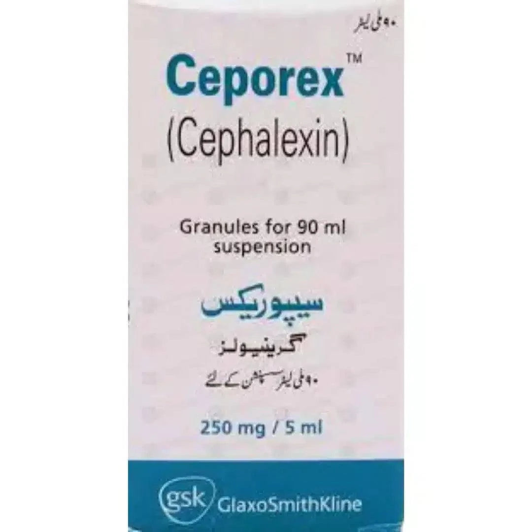 Ceporex 90ml Suspension 250Mg/5Ml