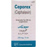 Ceporex 90ml Suspension 250Mg/5Ml
