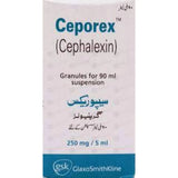 Ceporex 90ml Suspension 250mg/5ml (Cephalexin)
