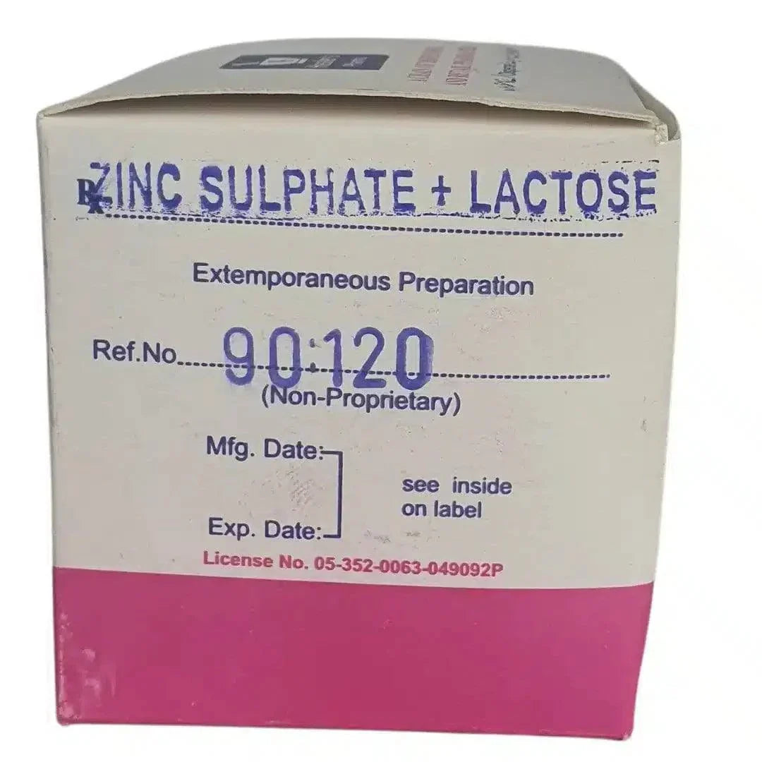 zinic sulphatezinic sulphate