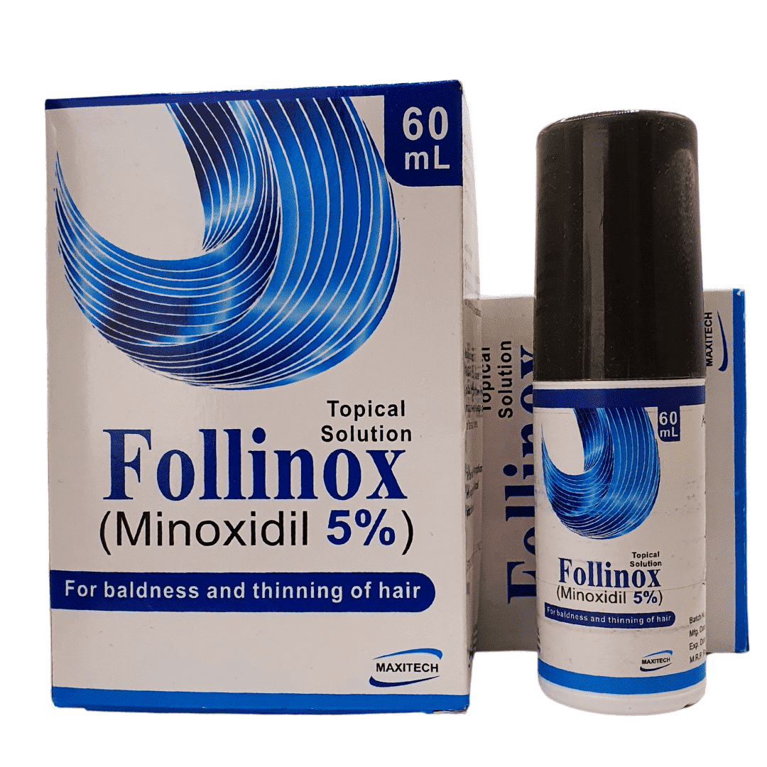 FOLLINOX 5% Solution (Minoxidil 5%) 