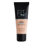 fit me matte foundation 122 